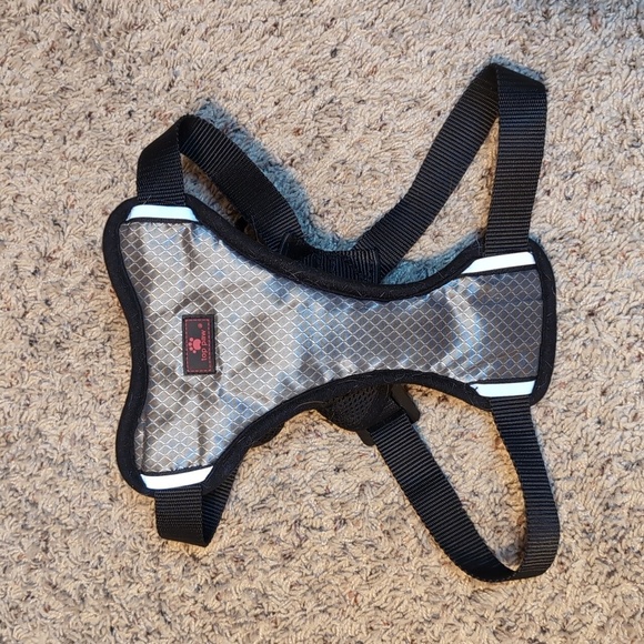 Top Paw® Mesh Comfort Dog Harness Reflective Gray SZ Large - Picture 2 of 9